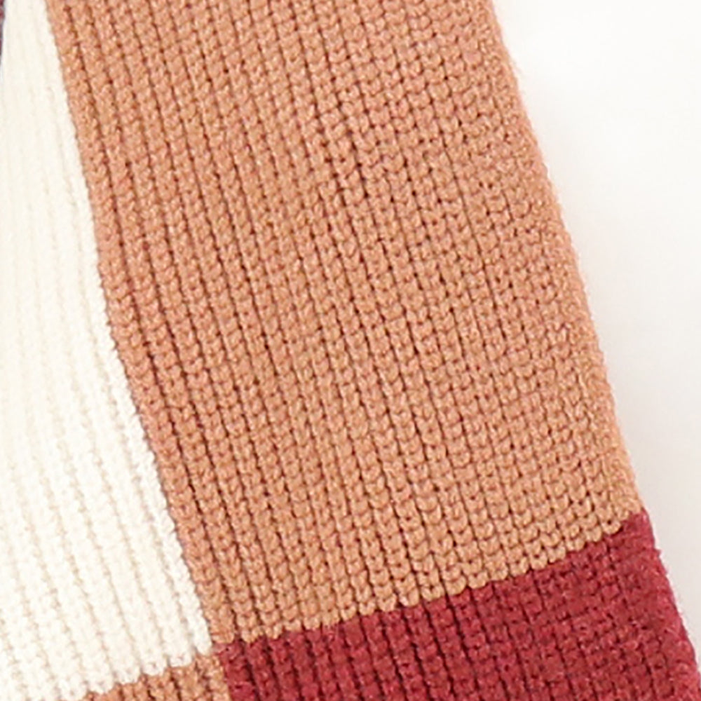 ■ほぼ新品・69%OFF・美品■ she mo shelly M 今季新作!着回し力抜群!ブロックチェックショートカーデ 茶(シーモシェリー)
