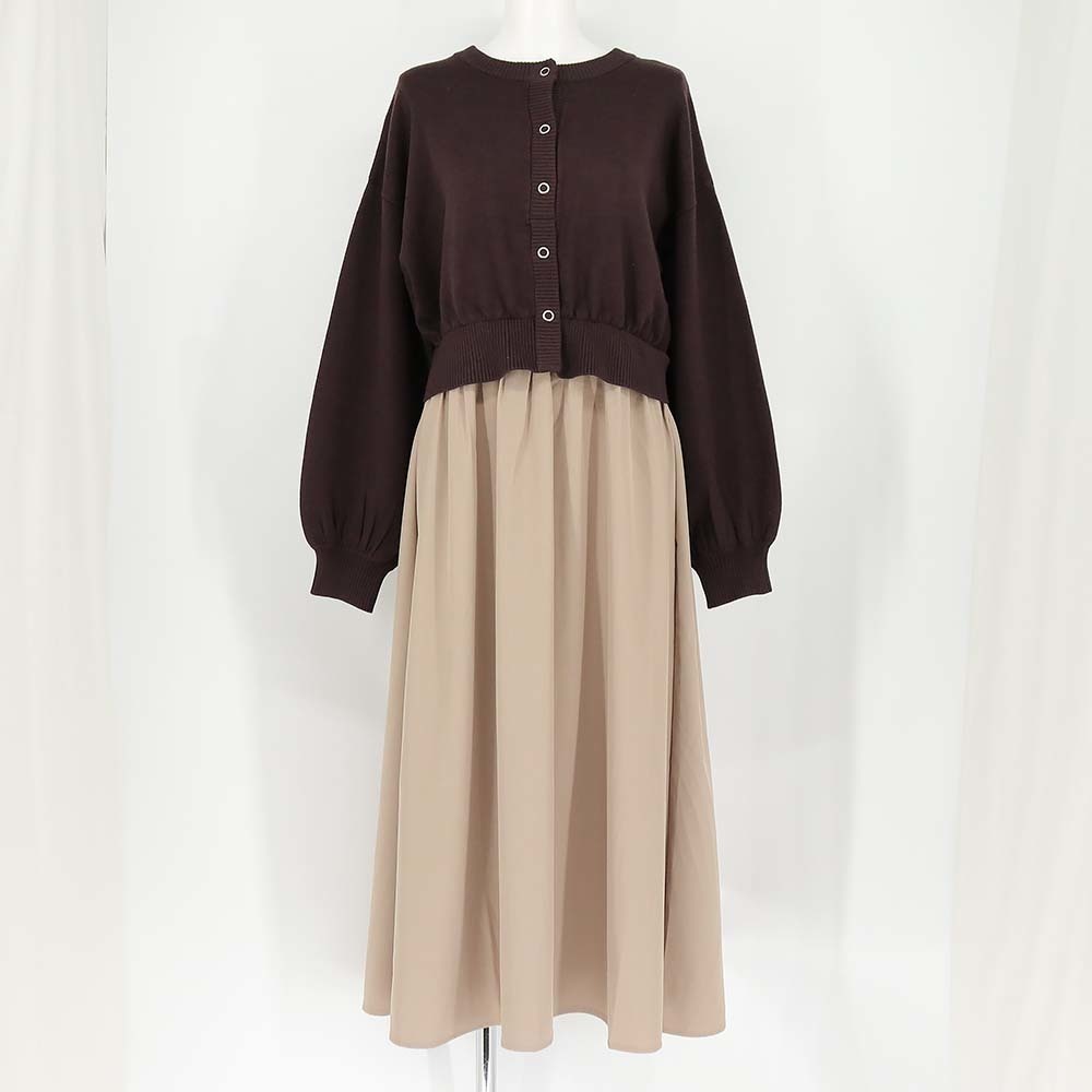 ■70％OFF・美品■ she mo shelly M 着回し力抜群！2wayドッキングOP（シーモシェリー）